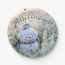 Search for country christmas plates Snowman