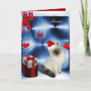Search for grey cat christmas cards Pets
