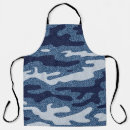 Search for blue camo aprons Background