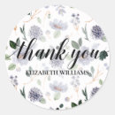 Search for purple flowers thank you stickers Floral