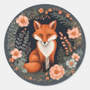 Search for vintage fox stickers Botanical