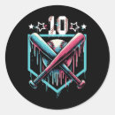 Search for number 10 stickers Ball