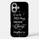 Search for i can do all things iphone cases Religious