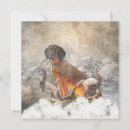Search for red dog art cards Winter