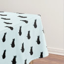 Search for black cat tablecloths Animal