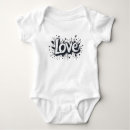 Search for monochrome baby clothes Typography