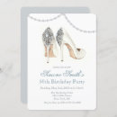 Search for high heel shoe invitations 50 and fabulous
