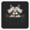 Search for trash garbage stickers Raccoon
