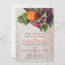 Search for carnation wedding invitations Rustic