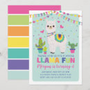 Search for alpaca birthday invitations Cute