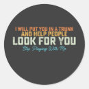 Search for trunks stickers Humour