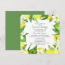 Search for lemon and lime invitations Elegant