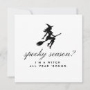 Search for witch square invitations Spooky