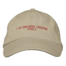 Search for basic embroidered hats Cute