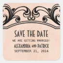 Search for art nouveau wedding stickers Modern