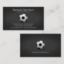 Search for soccer business cards Sport