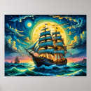 Search for night clouds posters Waves