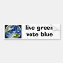 Search for live green bumper stickers Obama