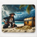 Search for pirate treasure mouse mats Fantasy