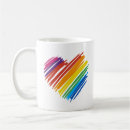 Search for valentine rainbow mugs Girly