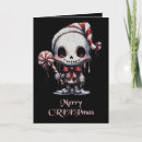 Search for spooky christmas cards Skeleton