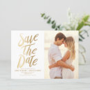 Search for gold foil save the dates Classic