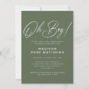 Search for olive baby shower invitations Elegant