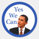 Search for obama yes we can stickers 2008