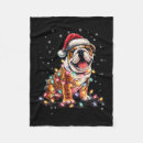 Search for bulldog christmas blankets Pets