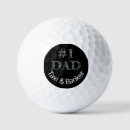 Search for no 1 dad golf balls Black