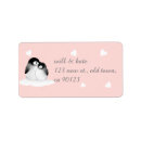 Search for baby penguin return address labels Animal