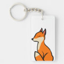 Search for fox graphic key rings Orange