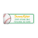 Search for sports teams return address labels College
