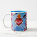 Search for flaming heart mugs Pink