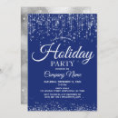Search for string lights seasonal invitations Blue