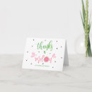 Search for one in a melon thank you cards Watercolor