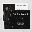 Search for violin concert invitations Violinist