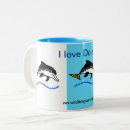 Search for blue dolphin mugs Under the sea