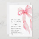Search for pretty 1st birthday invitations Whimsical