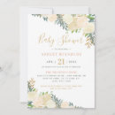 Search for blush floral baby shower invitations Rustic