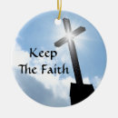 Search for easter cross christmas tree decorations Faith