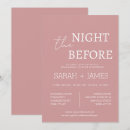 Search for pink rehearsal dinner invitations Bold