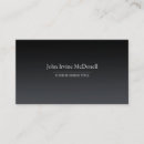 Search for sleek business cards Clean