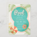 Search for baby shower pool Palm tree leaves