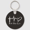 Search for faith hope love key rings Scripture