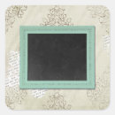 Search for aqua damask stickers Vintage