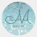 Search for teal wedding stickers Modern elegant