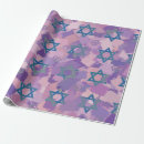 Search for blue star wrapping paper Magen david