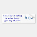 Search for funny fishing bumper stickers Angler