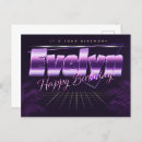 Search for evelyn postcards Happy birthday